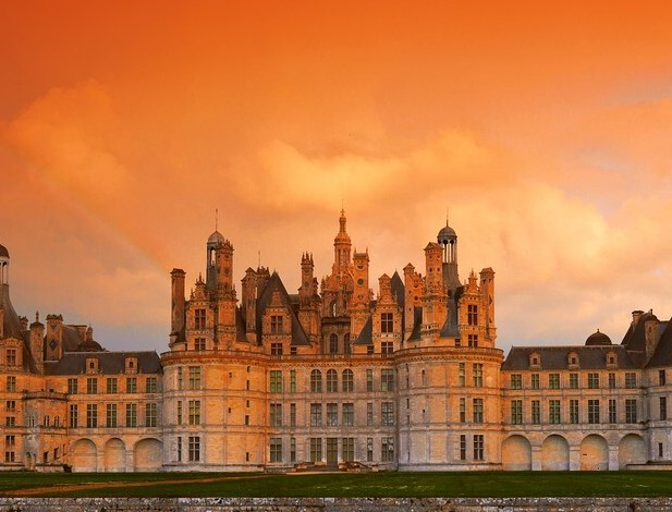 chambord castle in france loire vally
